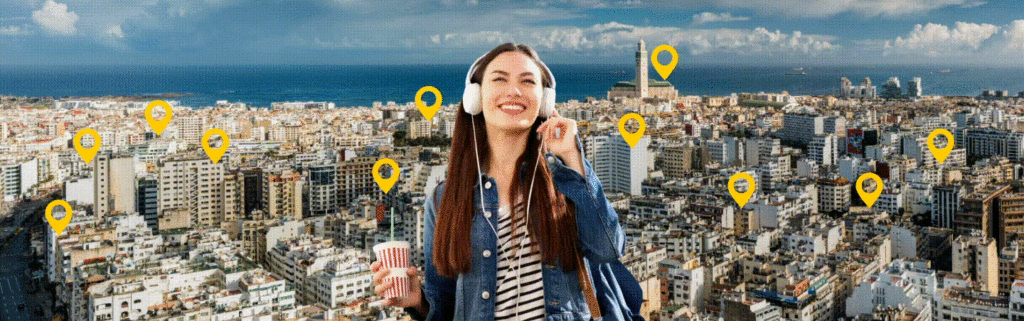 Citiscape, le podcast de CitizOn, raconte Casablanca à travers ses lieux, ses figures et ses grandes mutations urbaines pour découvrir la ville autrement, par le récit et l’écoute.
